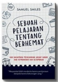 Image of sebuah pelajaran tentang berhemat